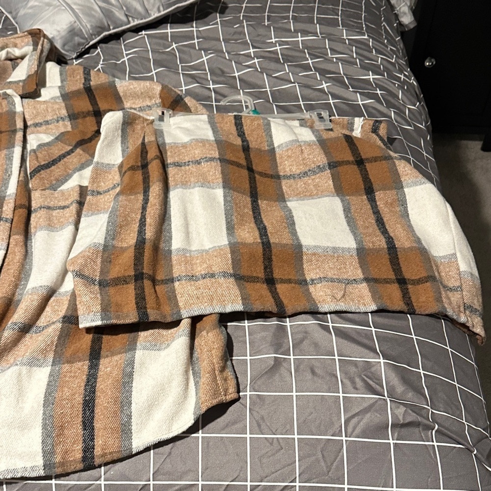 Plaid Jacket and Skirt Set NWOT - Picture 2 of 3